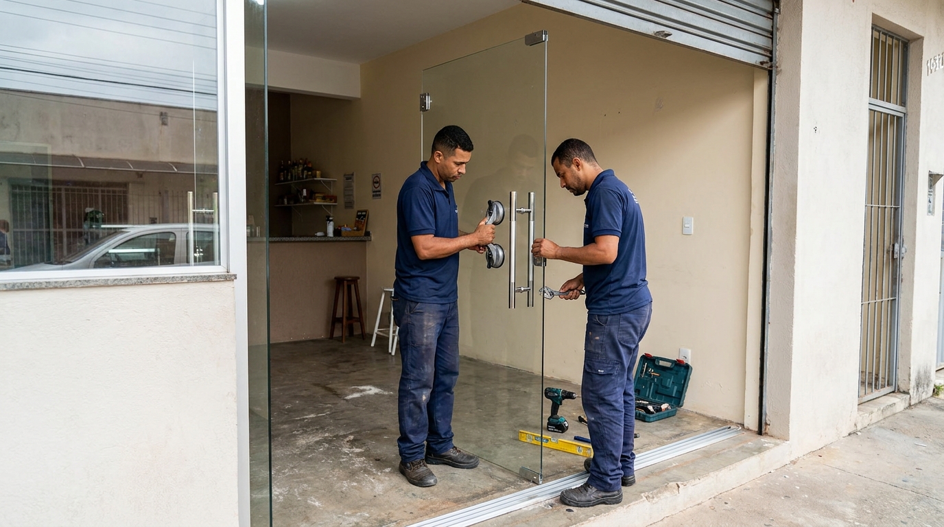 Portas em Vidro em Campina Grande‑PB