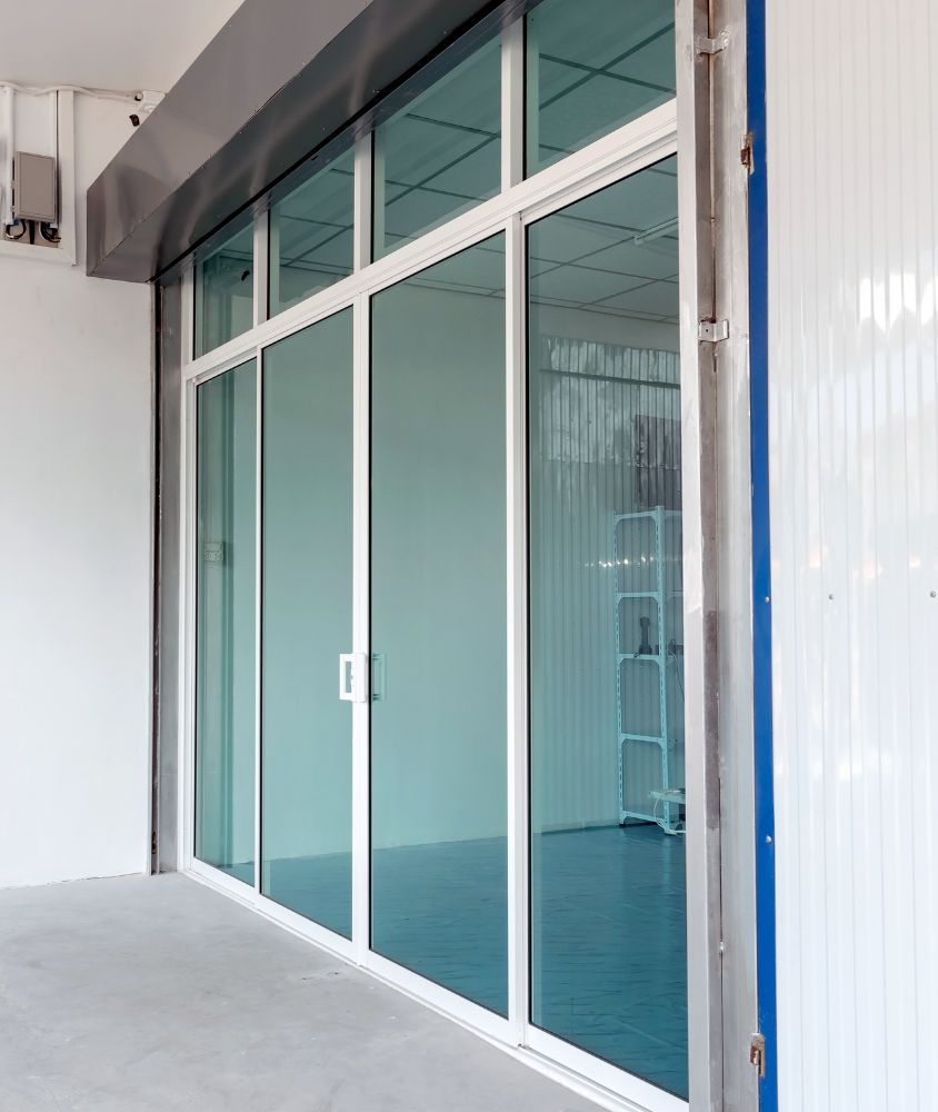 porta de vidro em Campina Grande